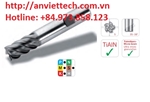 Dao phay ngón endmill với các góc xoắn khác nhau (  35-38)