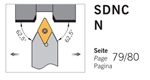 Dao tiện mặt ngoài SDNC R/L góc trước 62,5  độ