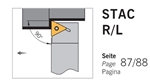 Dao tiện mặt ngoài STAC R/L góc trước 90 độ