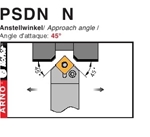 Dao tiện mặt ngoài góc chính 45độ - PSDN R/L