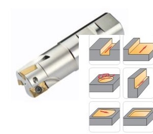 Loại Cán dao trụ lắp lên collet; Hoặc bầu kẹp nhiệt