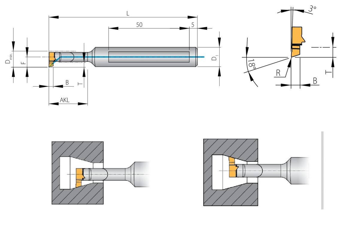 Dao móc lỗ côn trong 15 độ  -SIM..